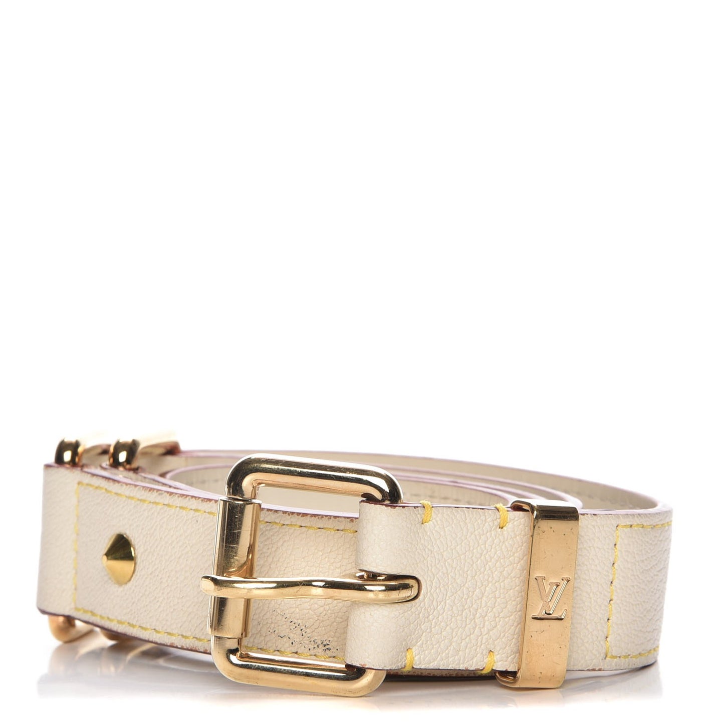 Suhali Studded Belt 80 32 White