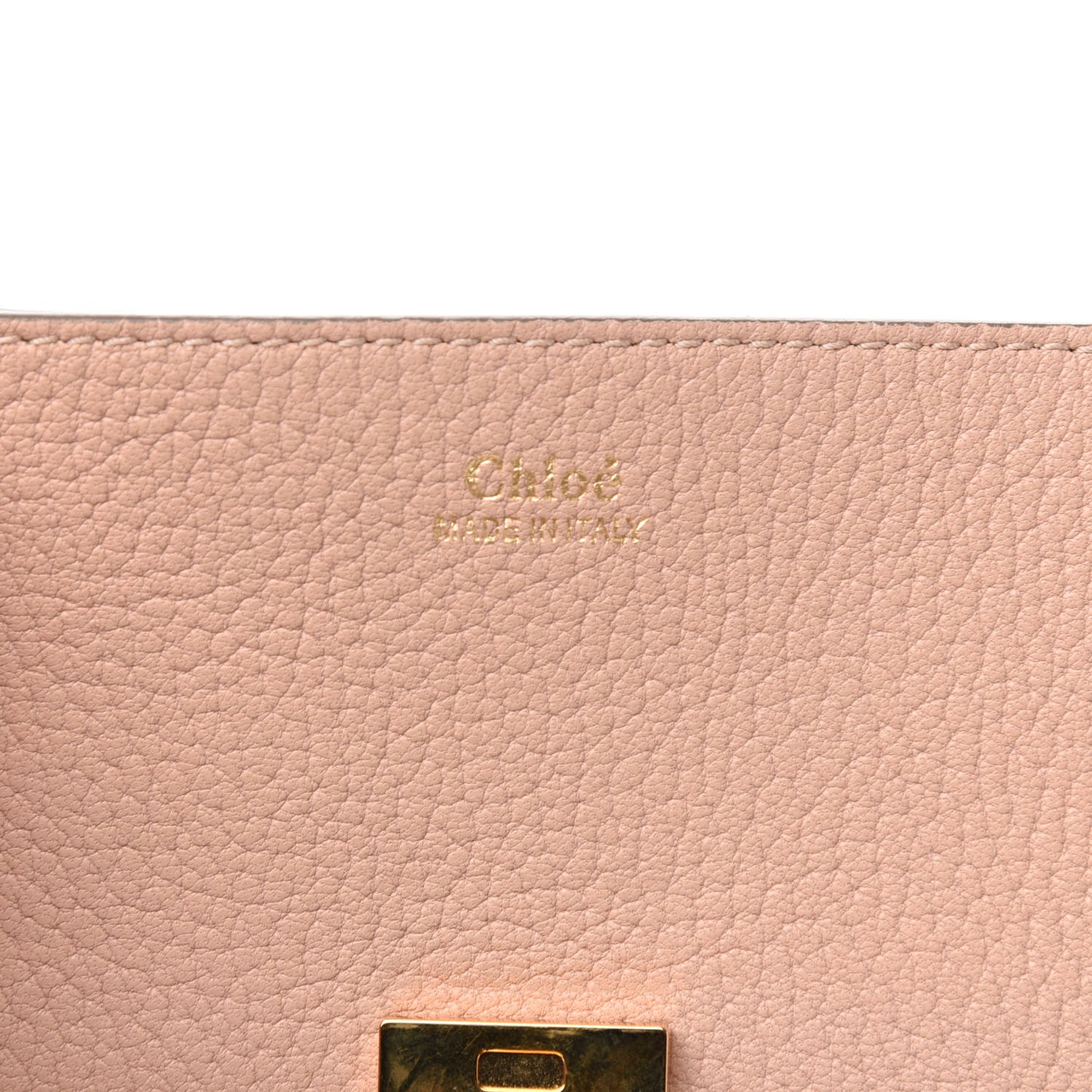 Grained Lambskin Drew Shoulder Bag Cement Pink