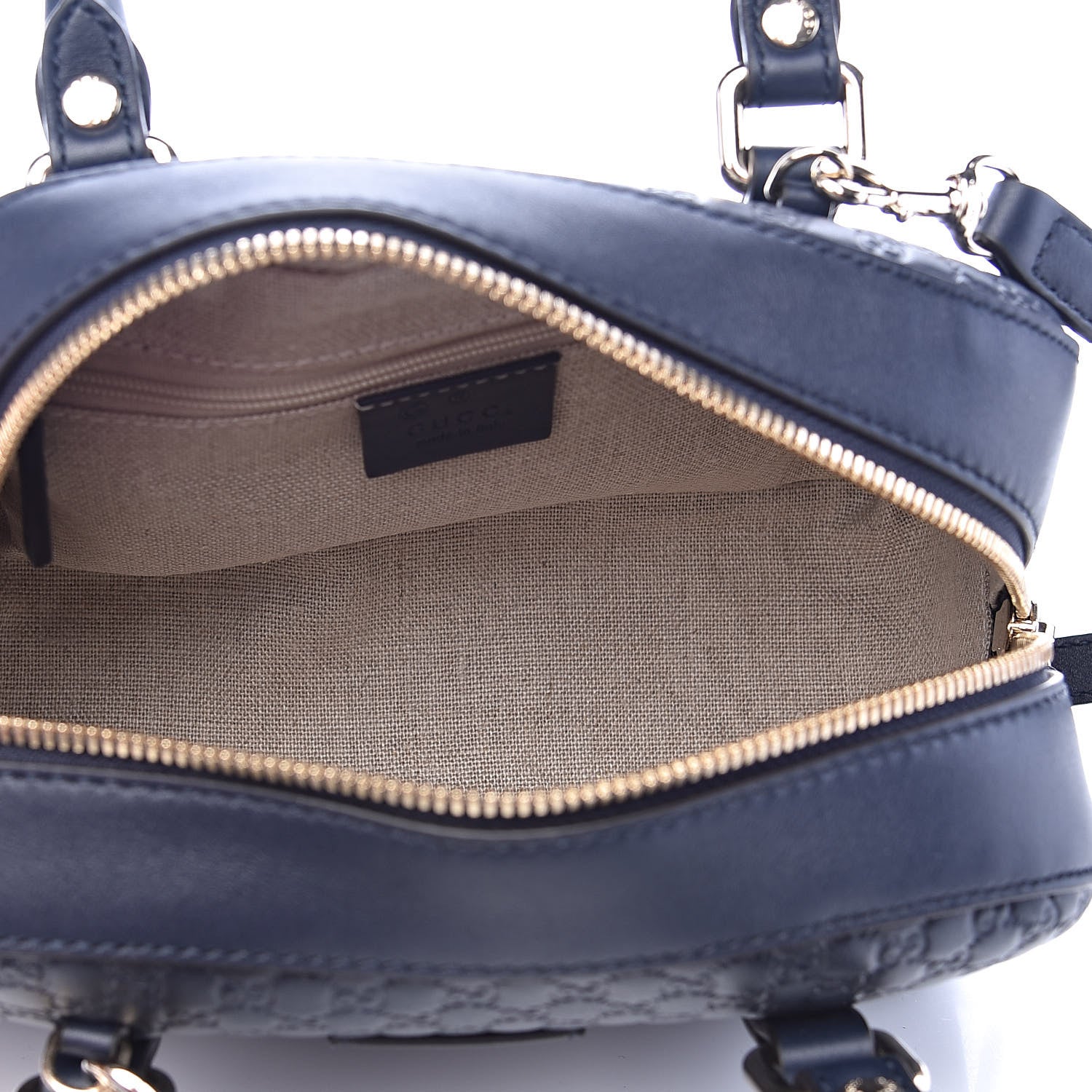 Gucci Soft Microguccissima Small Crossbody Bag Blue 5 of 10