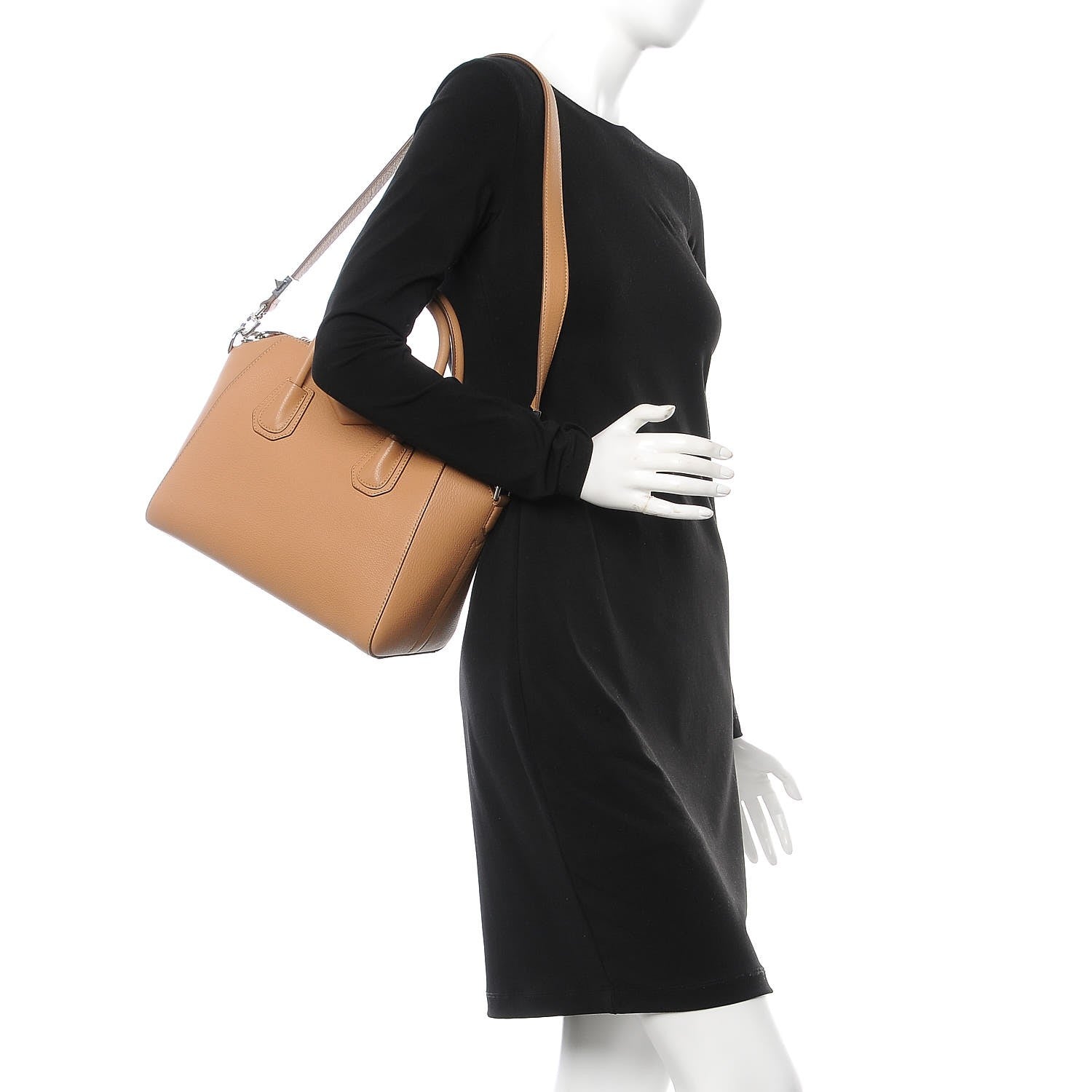 Givenchy Sugar Goatskin Small Antigona Medium Beige 2 of 9