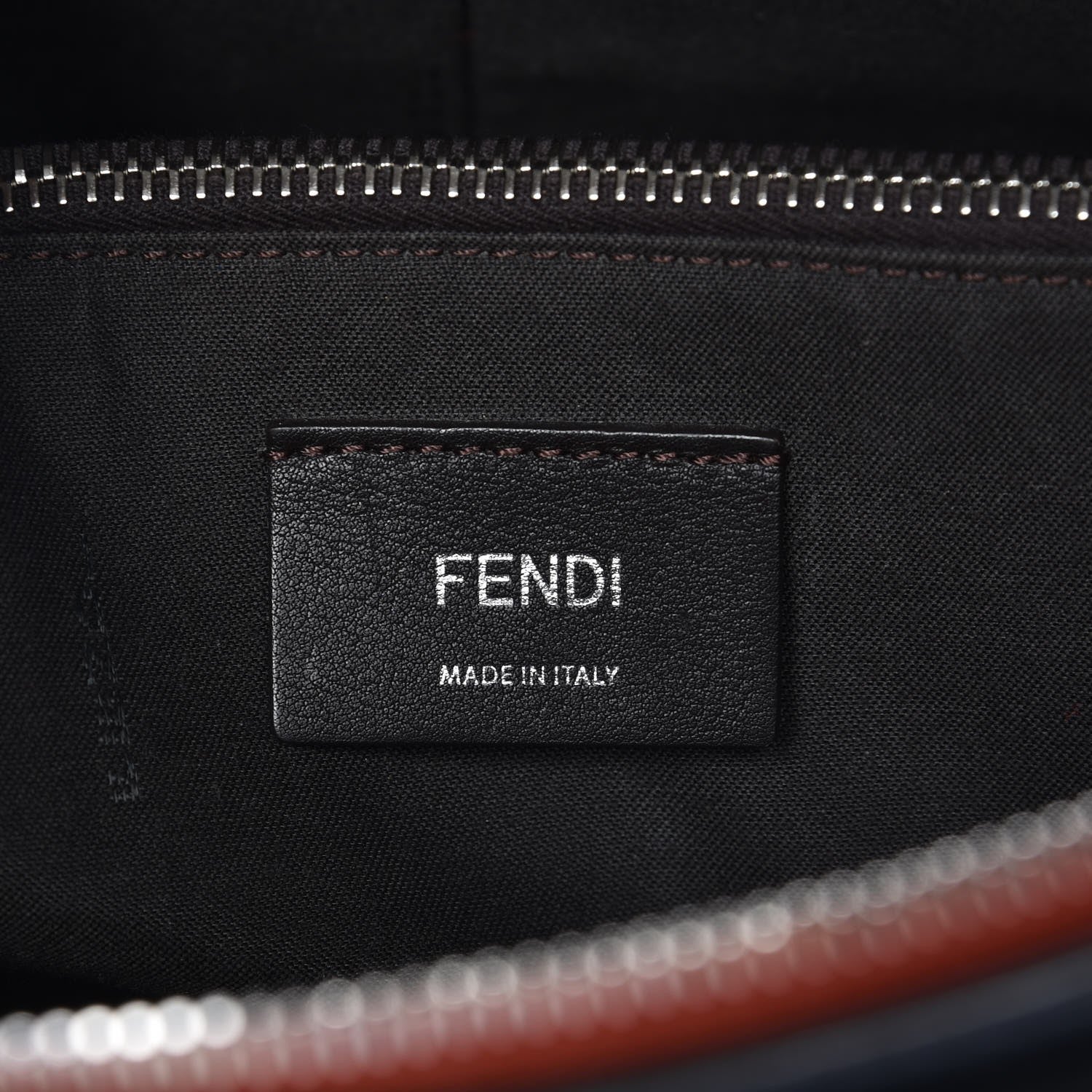 Fendi Vitello Dolce 4 Color Medium By The Way Boston Bag Blue Notte Multicolor 1 of 8