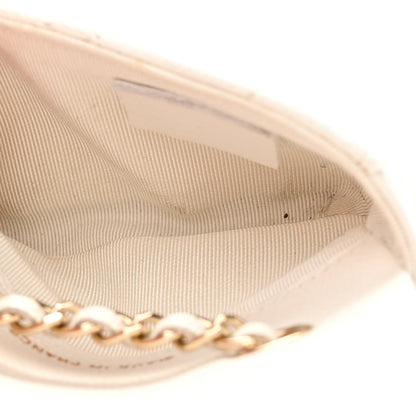 Chanel Caviar Quilted Belt Bag White 5 of 11