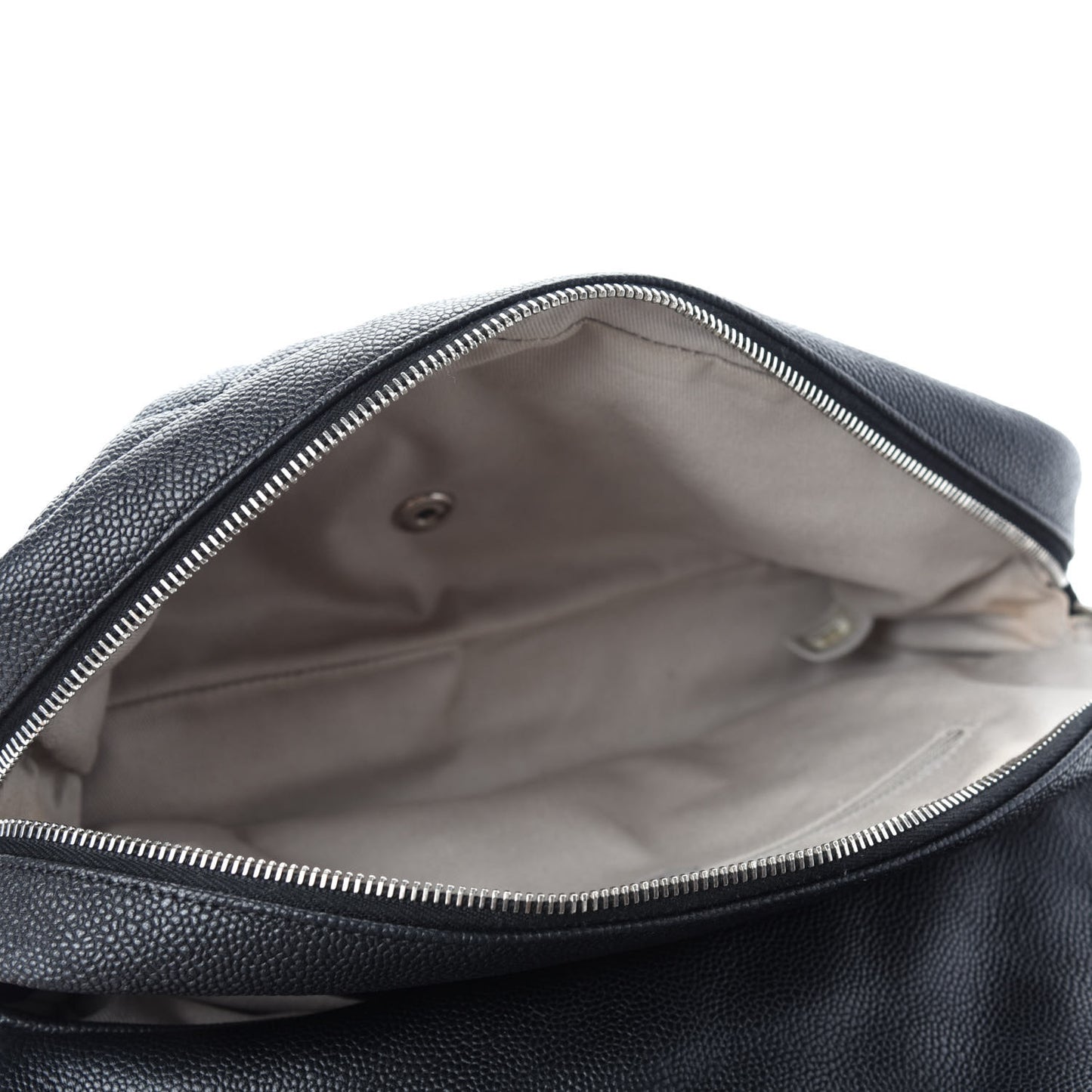 Caviar Quilted Jumbo Easy Flap Black