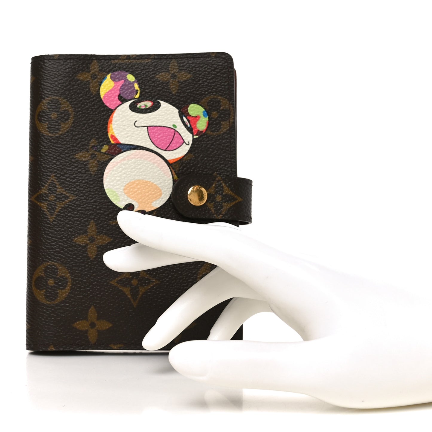 Monogram Panda Small Ring Agenda Cover