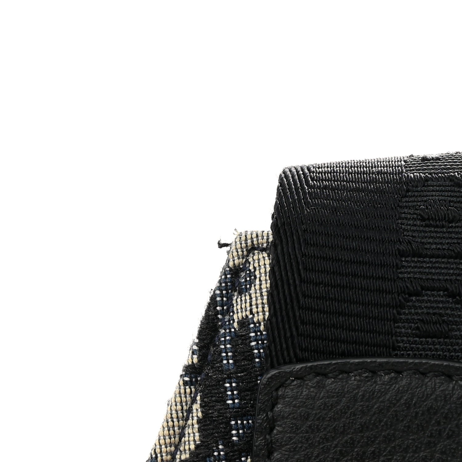 Christian Dior Oblique Mens Saddle Bag Blue 12 of 13