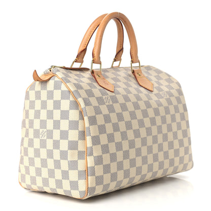 Louis Vuitton Damier Azur Speedy 30 3 of 14