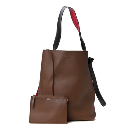 Celine Shiny Smooth Calfskin Small Twisted Cabas Camel Tan 1 of 5