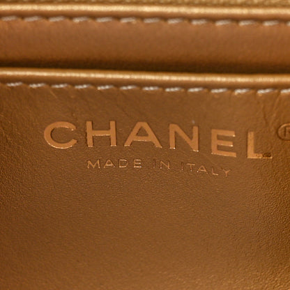 Chanel Lambskin Quilted Mini Pearl Crush Flap Purple 6 of 10