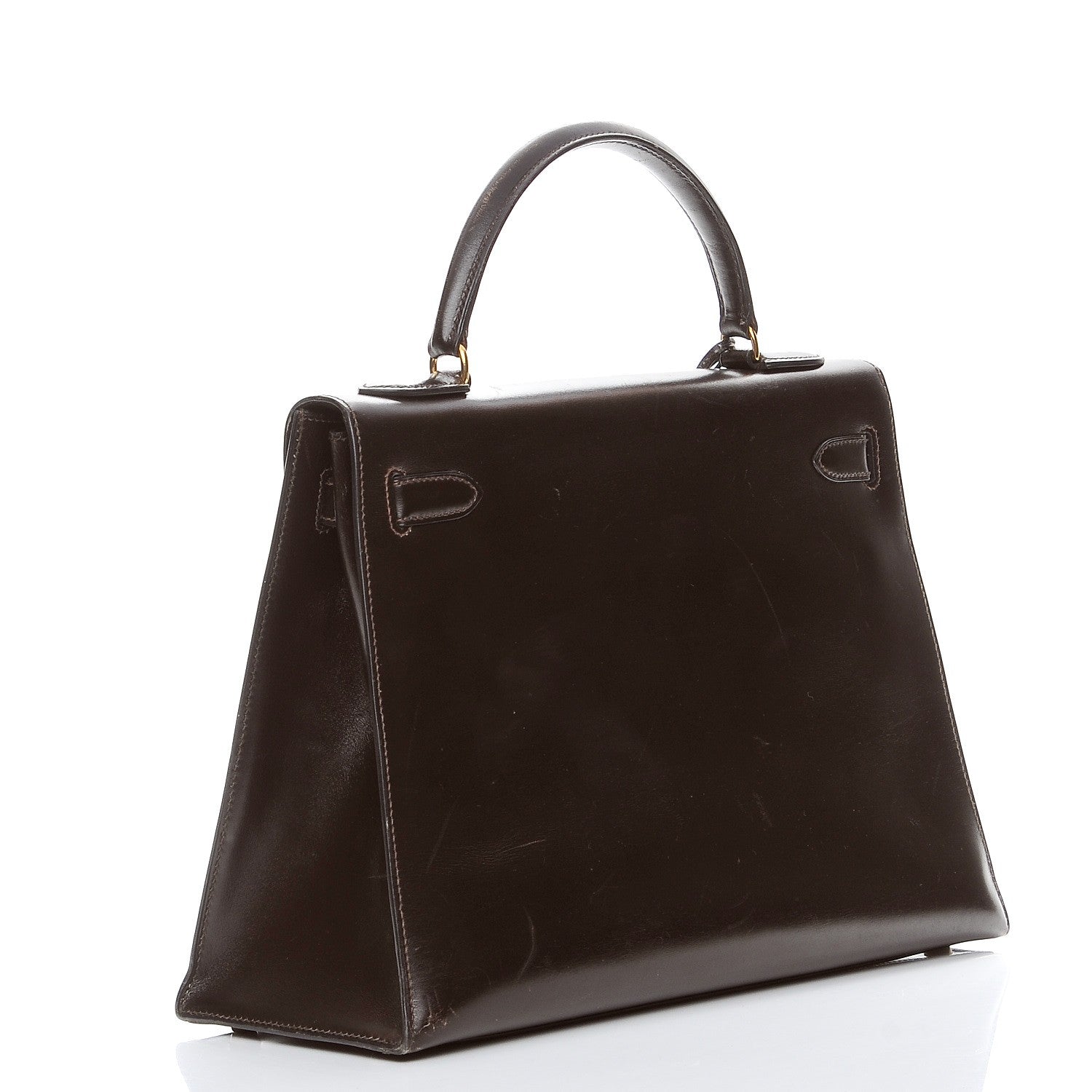 Hermes Box Kelly Sellier 32 Chocolate 3 of 30