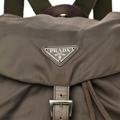 Prada Tessuto Nylon Vela Medium Backpack Fumo 8 of 19
