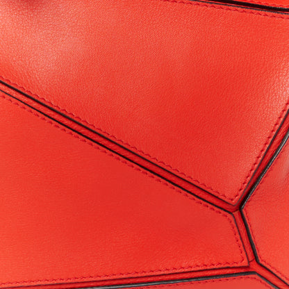 Loewe Calfskin Medium Puzzle Bag Scarlet 9 of 11