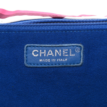 Chanel Fabric Quilted Printed XXL Flap Multicolor 5 of 12