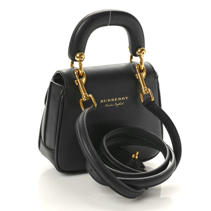 Burberry Trench Calfskin Mini DK88 Top Handle Bag Black 3 of 9