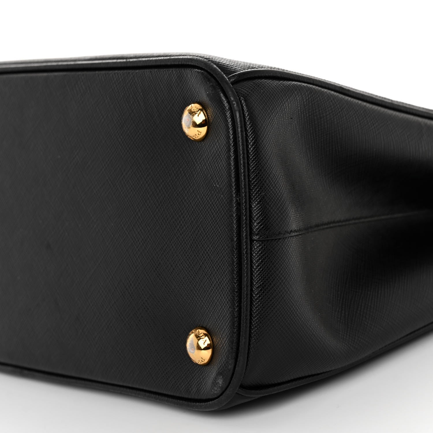 Prada Saffiano Small Galleria Double Zip Tote Black 9 of 9