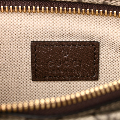 Gucci GG Supreme Monogram Textured Dollar Calfskin Blondie Belt Bag Beige Ebony New Acero 6 of 10