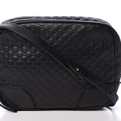 Gucci Microguccissima Mini Bree Messenger Bag Black 7 of 14