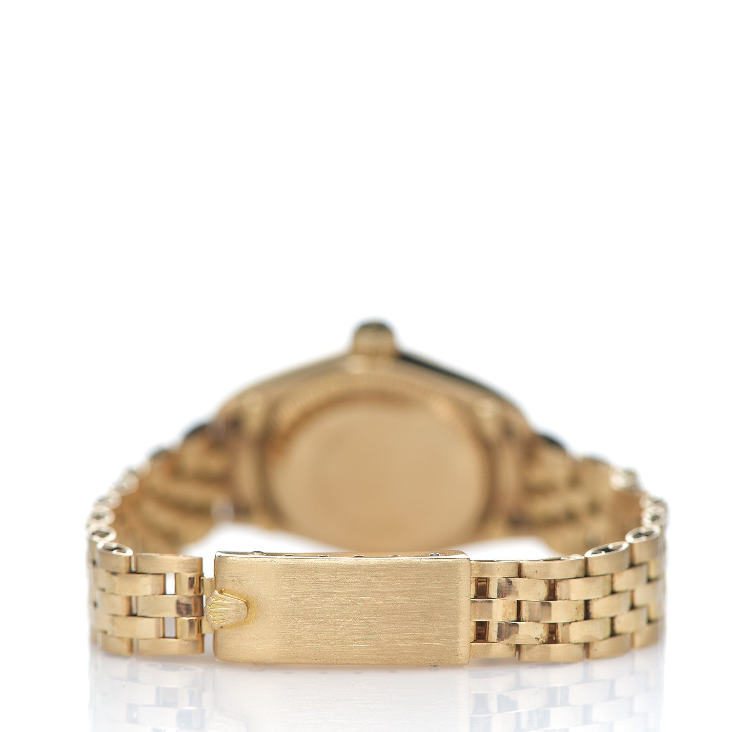 Rolex 18K Yellow Gold 24mm Oyster Perpetual Watch Champagne 6917 3 of 5