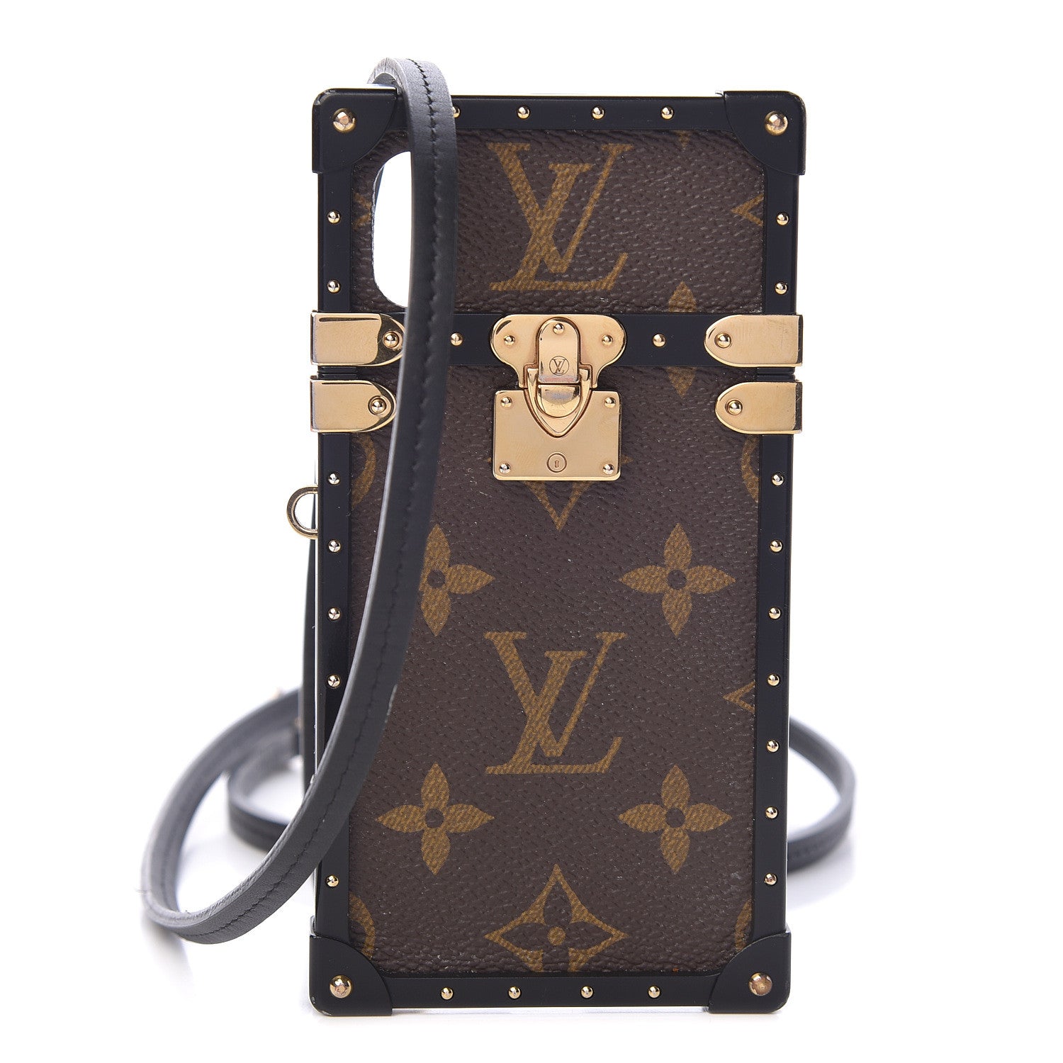 Louis Vuitton Monogram Eye-Trunk iPhone X Case 1 of 7