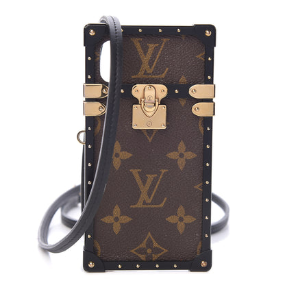 Louis Vuitton Monogram Eye-Trunk iPhone X Case 1 of 7
