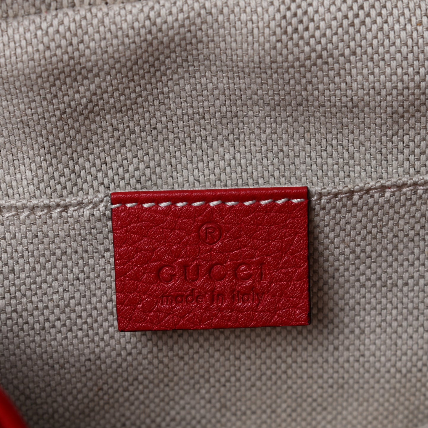 Pebbled Calfskin Small Soho Disco Bag Vibrant Red