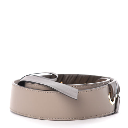 Fendi Calfskin Shiny Nappa Lace Up Bow Strap You Brown 2 of 7