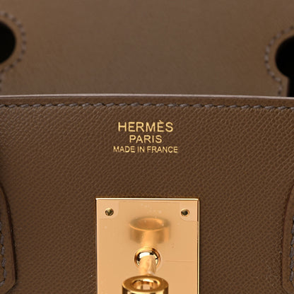 Hermes Madame Calfskin Birkin Sellier 30 Toundra 6 of 13