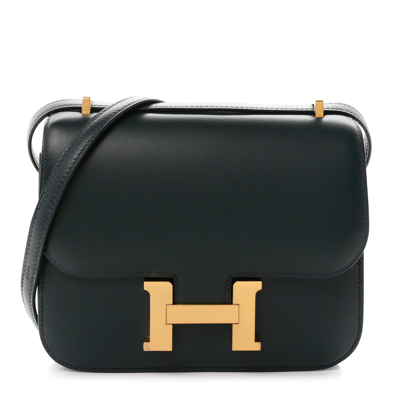 Hermes Veau Monsieur Constance 18 Vert Rousseau 1 of 11