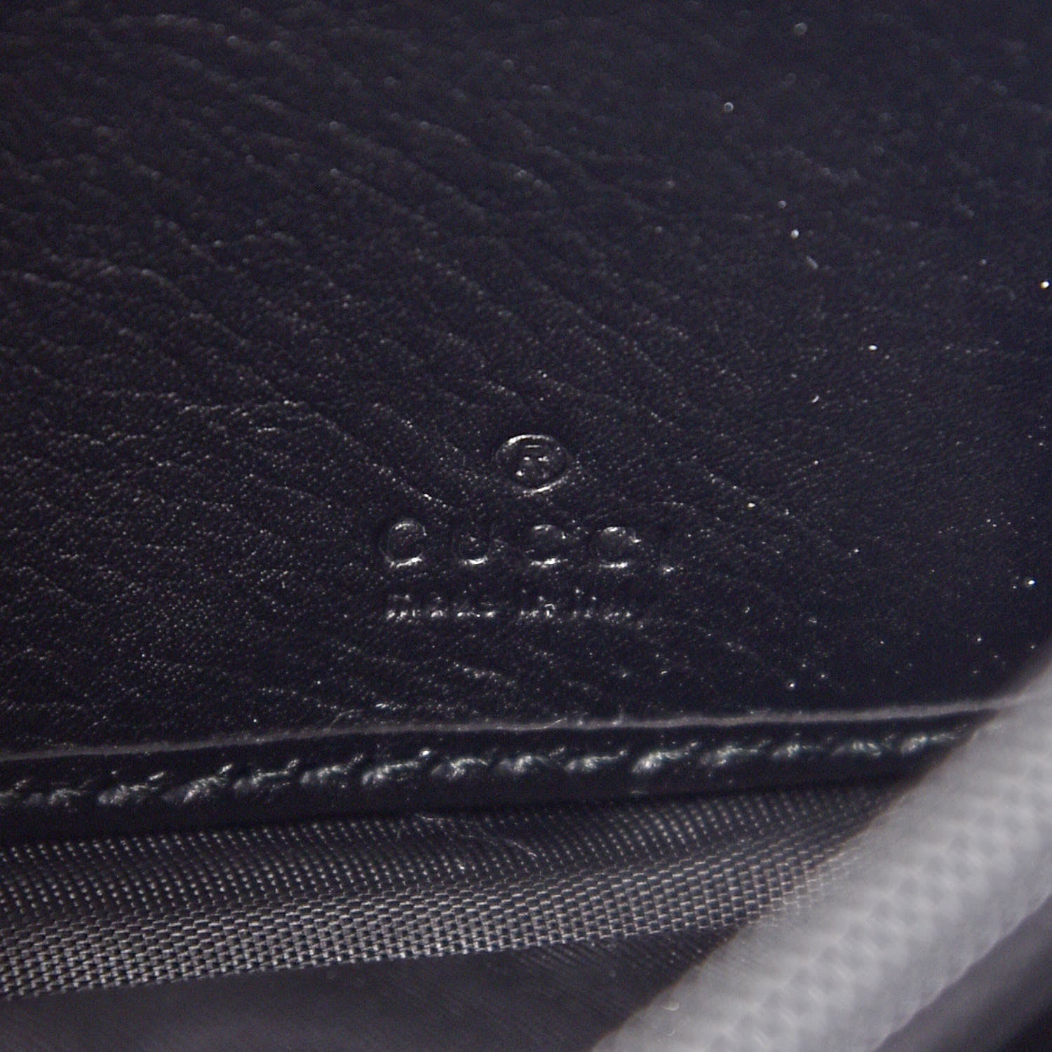 Gucci Calfskin Matelasse GG Marmont Continental Wallet Black 7 of 8