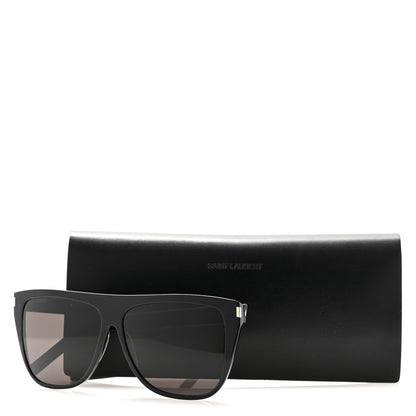 Saint Laurent Acetate Sunglasses SL 1 Slim  Black 9 of 9