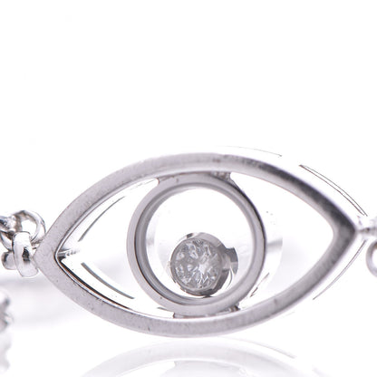 Chopard 18K White Gold Diamond Good Luck Charms Eye Bracelet 3 of 5