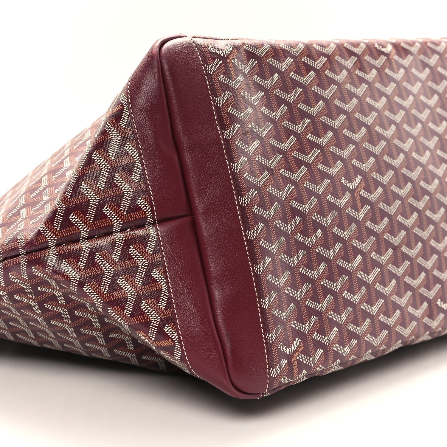 Goyard Goyardine Artois GM Burgundy 9 of 11