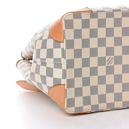 Louis Vuitton Damier Azur Hampstead MM 9 of 13