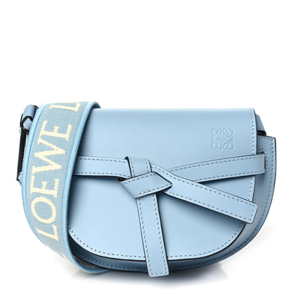Loewe Calfskin Jacquard Mini Gate Dual Bag Dusty Blue 1 of 10