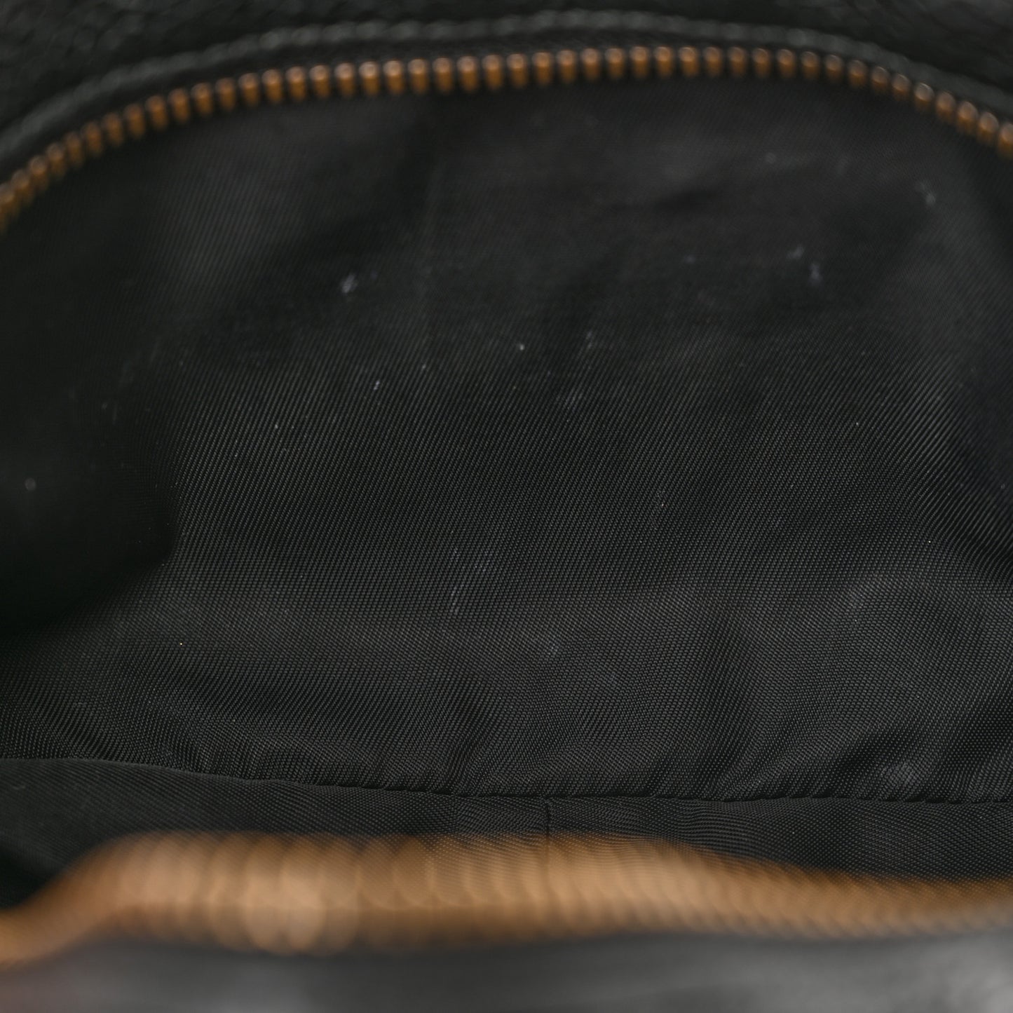 Pebbled Calfskin Mini Soho Disco Bag Black