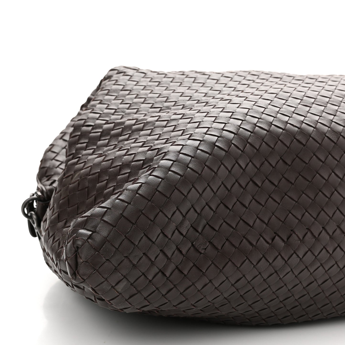 Nappa Intrecciato Medium Convertible Tote Ebano