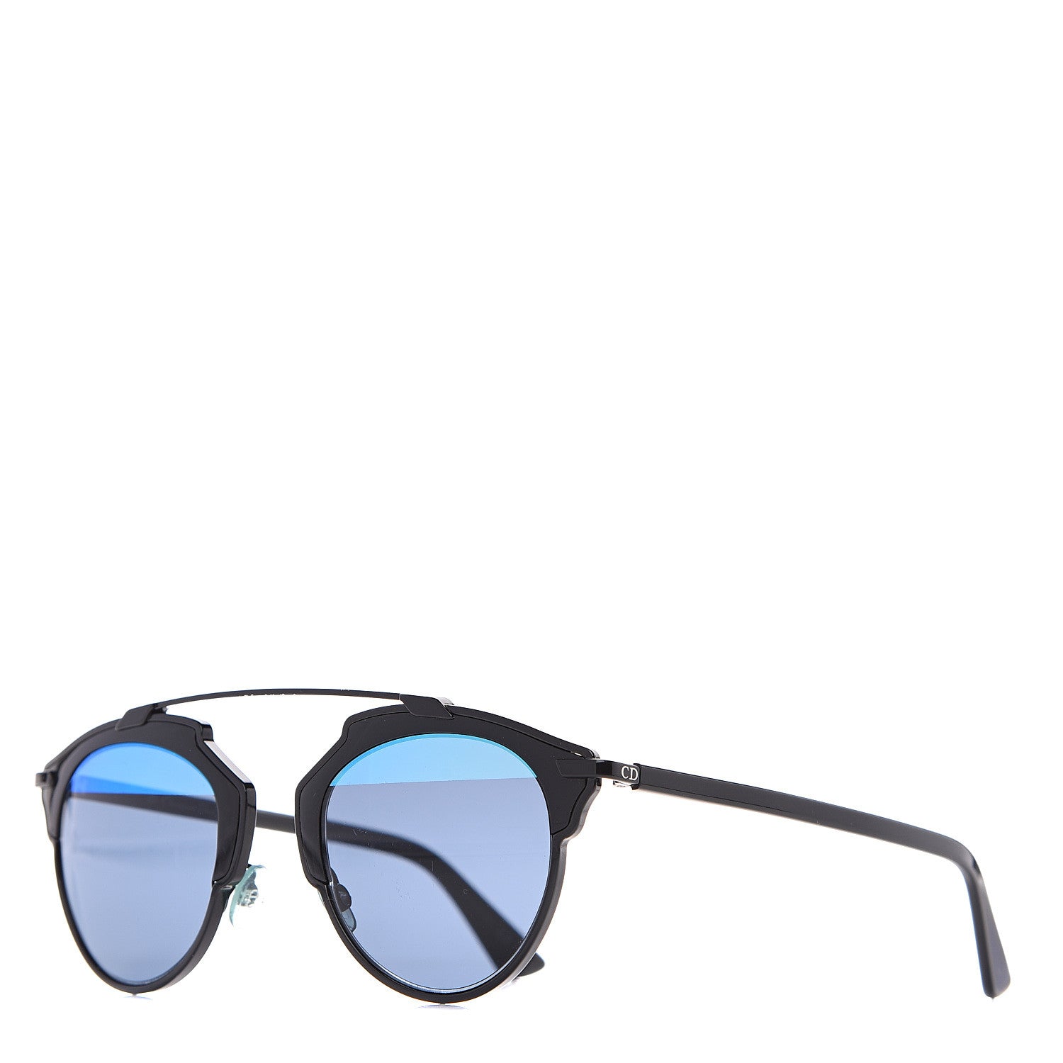 Christian Dior Mirrored So Real Sunglasses Black 1 of 9