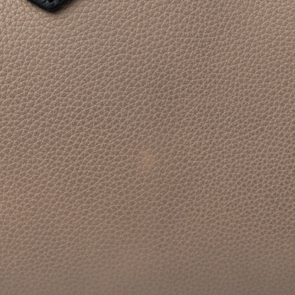 Celine Drummed Calfskin Nubuck Tri-color Micro Luggage Natural 12 of 13
