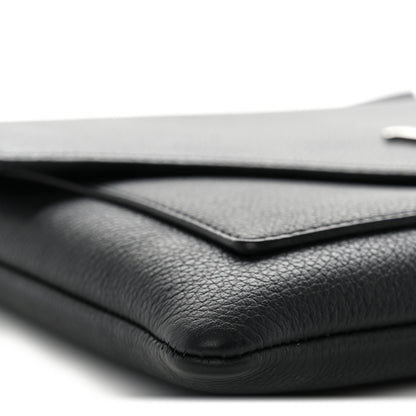Louis Vuitton Soft Calfskin My Lockme Chain Pochette Black 8 of 9