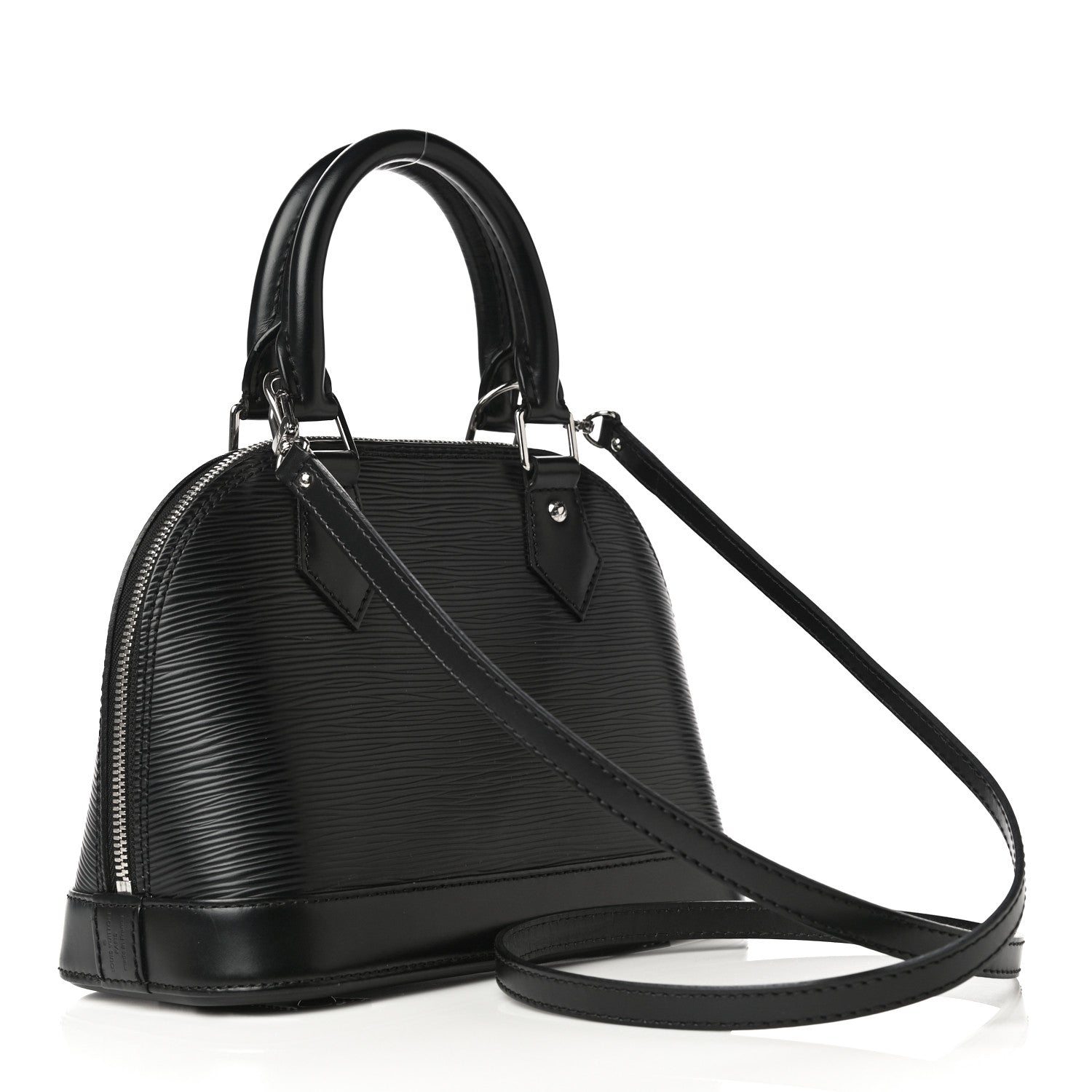 Louis Vuitton Epi Alma BB Black 3 of 13