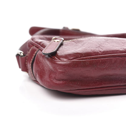 Gucci Guccissima Small Shoulder Bag Red 8 of 14