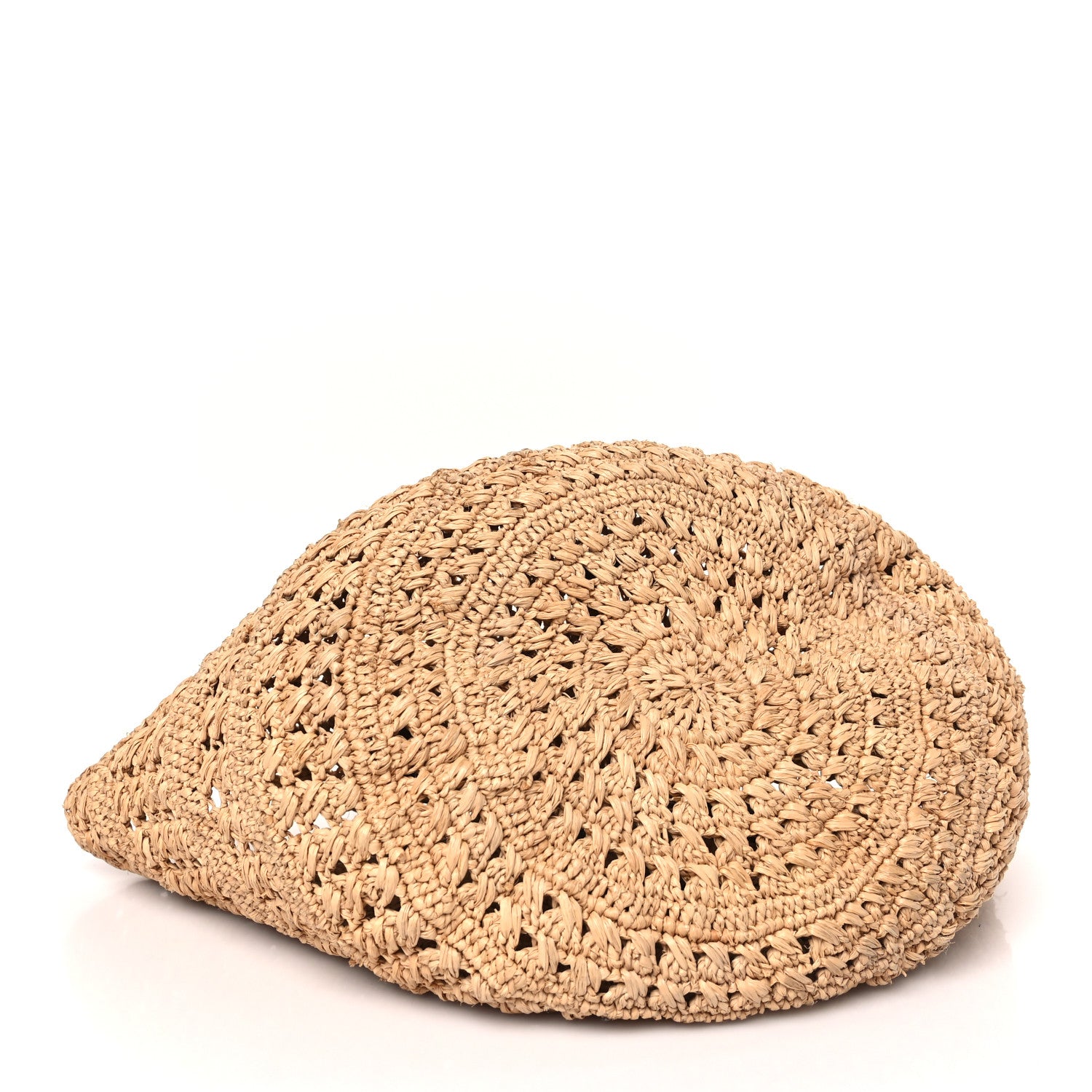 Saint Laurent Raffia Calfskin Small Panier Tote Naturel 4 of 10