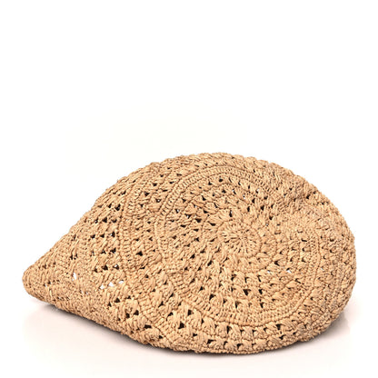 Saint Laurent Raffia Calfskin Small Panier Tote Naturel 4 of 10
