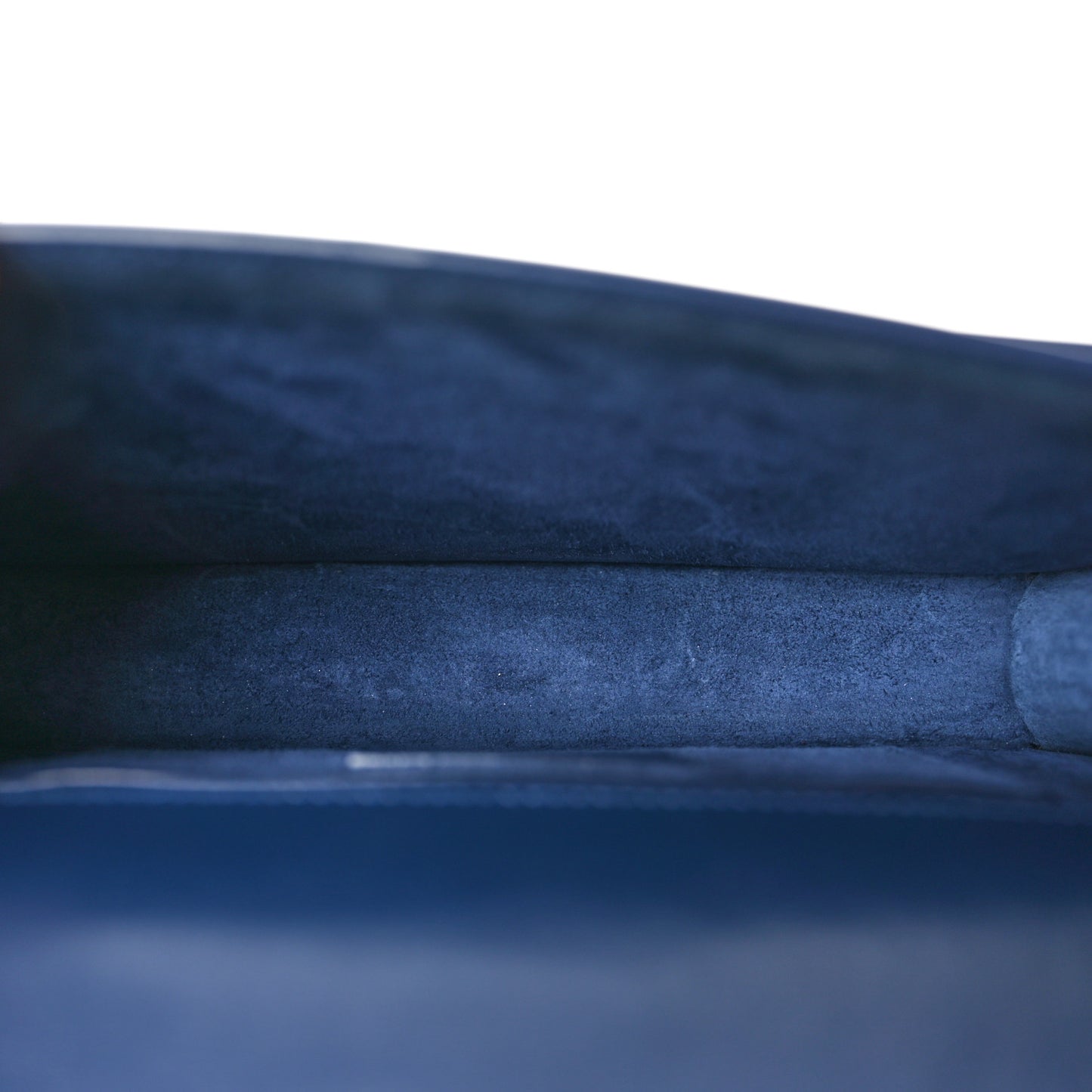 Calfskin Medium Monogram Sunset Blue Charron