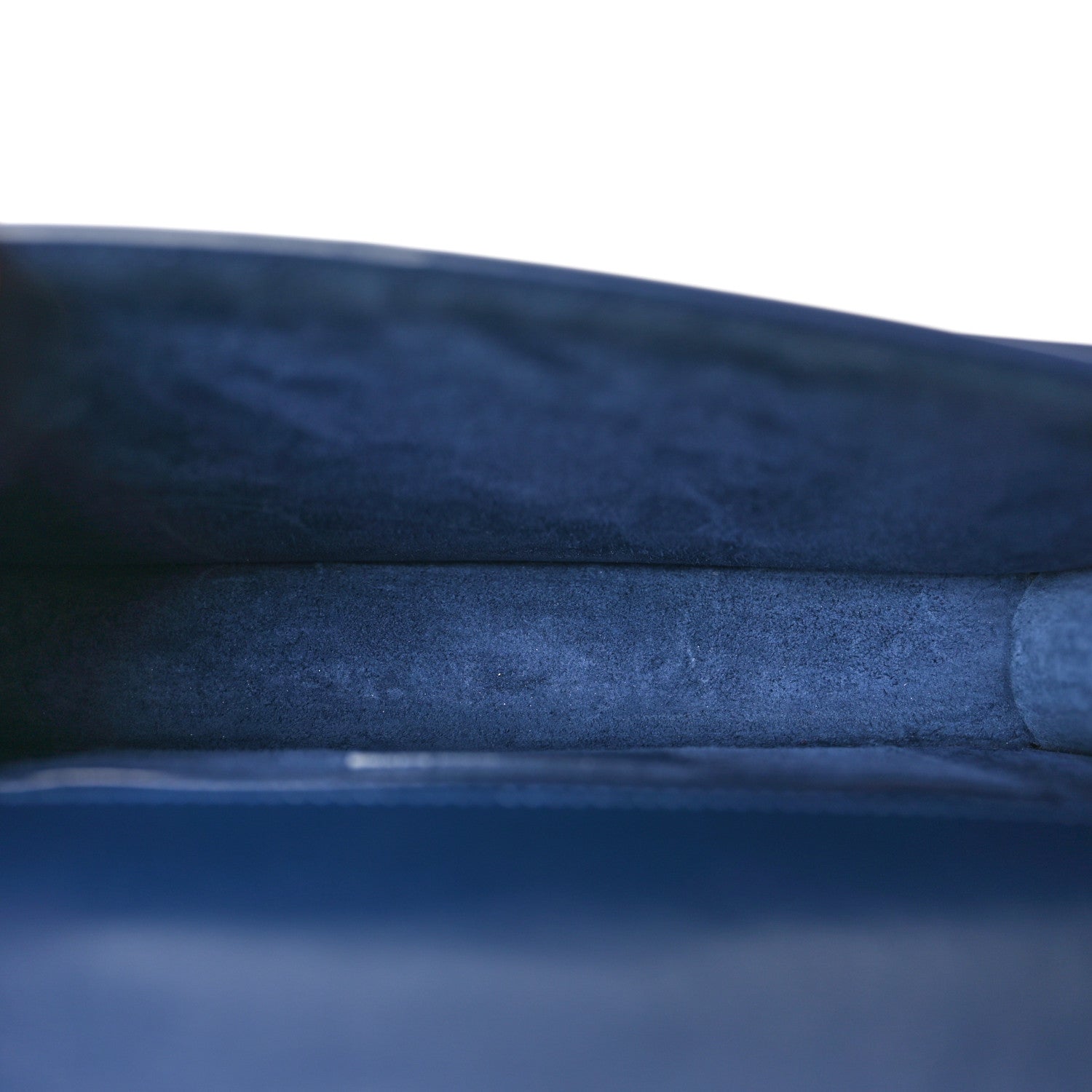 Saint Laurent Calfskin Medium Monogram Sunset Blue Charron 5 of 11