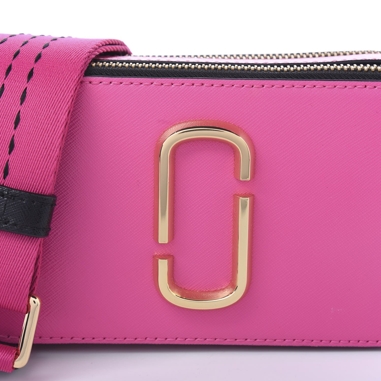 Marc Jacobs Saffiano Small Snapshot Camera Bag Pink 11 of 11