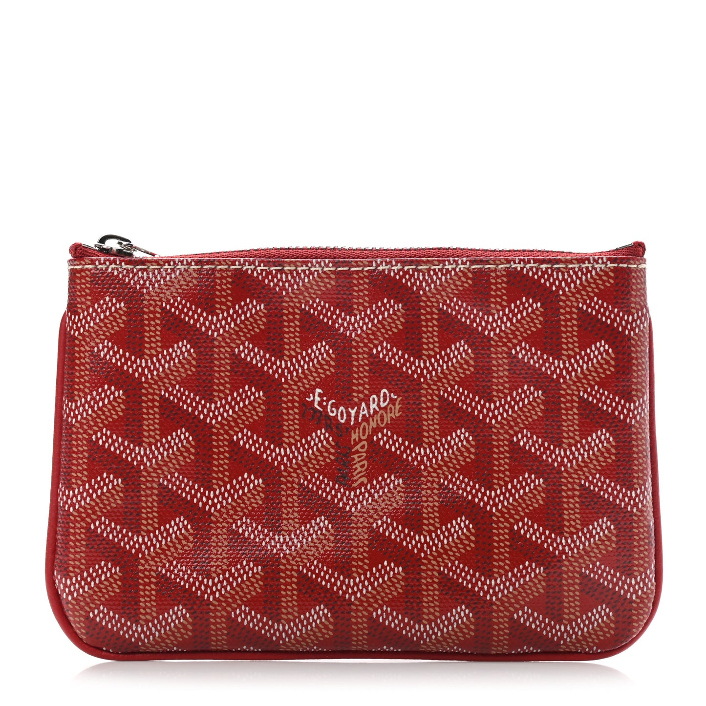 Goyardine Mini Senat Pochette Red