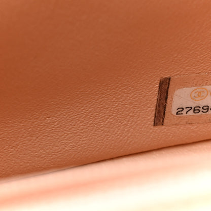 Chanel Lambskin Quilted Mini Square Flap Beige 7 of 10