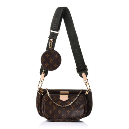 Louis Vuitton Monogram My LV World Tour Multi Pochette Accessories Kaki 1 of 11