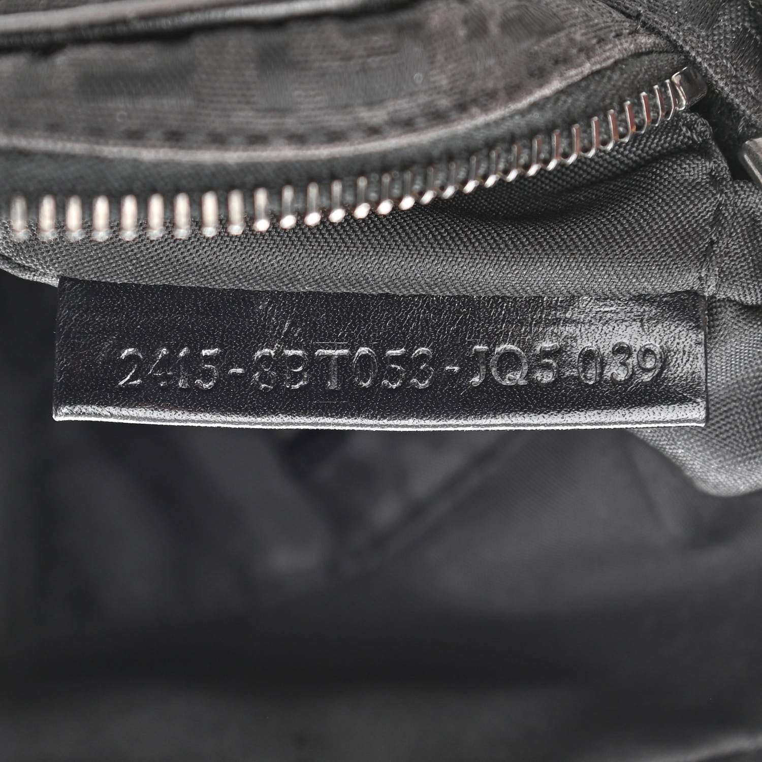Fendi Zucchino Crossbody Black 7 of 12
