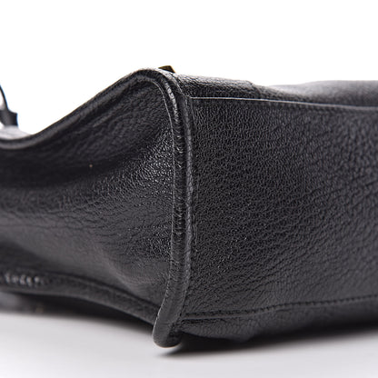 Balenciaga Chevre Gold Metallic Edge Hardware S City Black 8 of 9